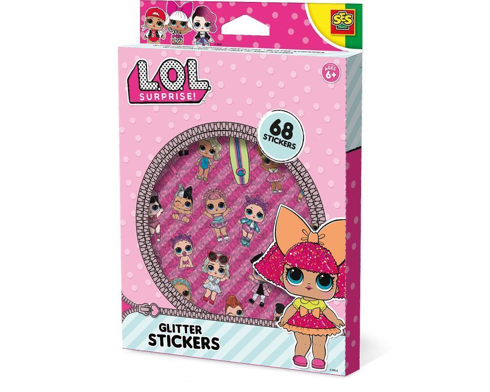 Ses 14191 Glitzersticker L.o.l. Surprise