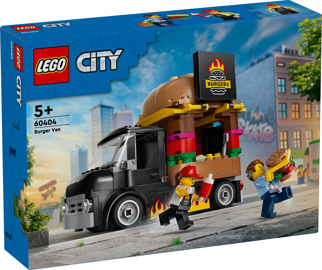 2x Lego City: 60404 Burger Truck (2024) + 60019 Kunstflugzeug Stunt Plane (2013) - Bild 13