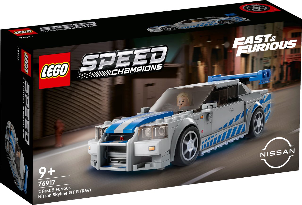 LEGO® Speed Champions 76917 2 Fast 2 Furious – Nissan Skyline GT-R (R34)