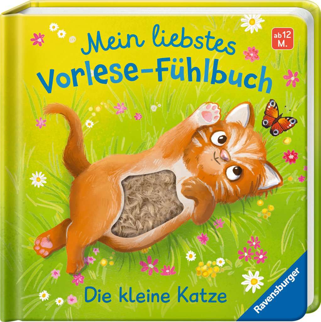 Ravensburger 42081 Mein Liebstes Vorlese-Fühlbuch: Die Kleine Katze