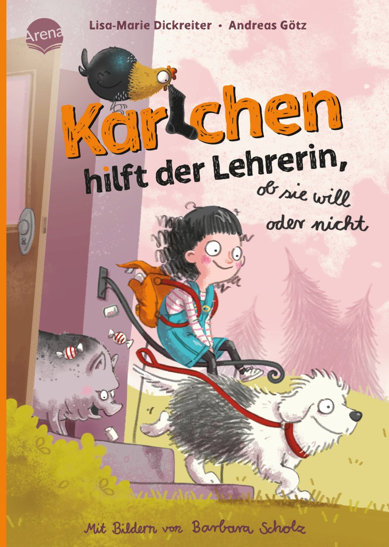 Arena Verlag 3-401-71957-2 Dickreiter, Karlchen Hilft Der Lehrerin – Ob Sie Will Oder Nicht (2) - Bild 5