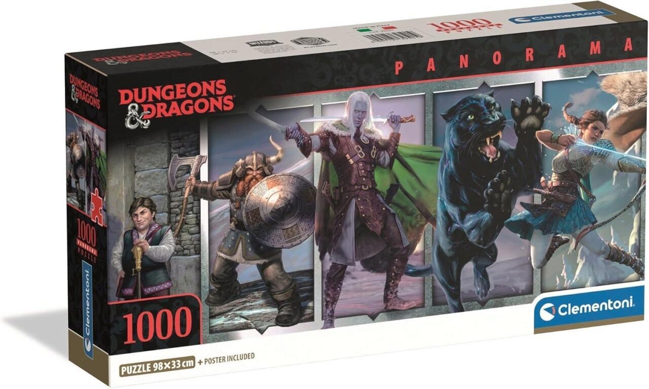 Clementoni Puzzle Dungeons & Dragons 1000 Teile Erwachsene - HQ Collection - 70 x 50 cm - Anspruchsvolles Puzzle 14-99 Jahre - 39501 - Bild 3