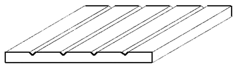 Evergreen Models Polystyrolplatte Strukturplatte 1x150x300 mm Raster 0,75   4030 - Image 2