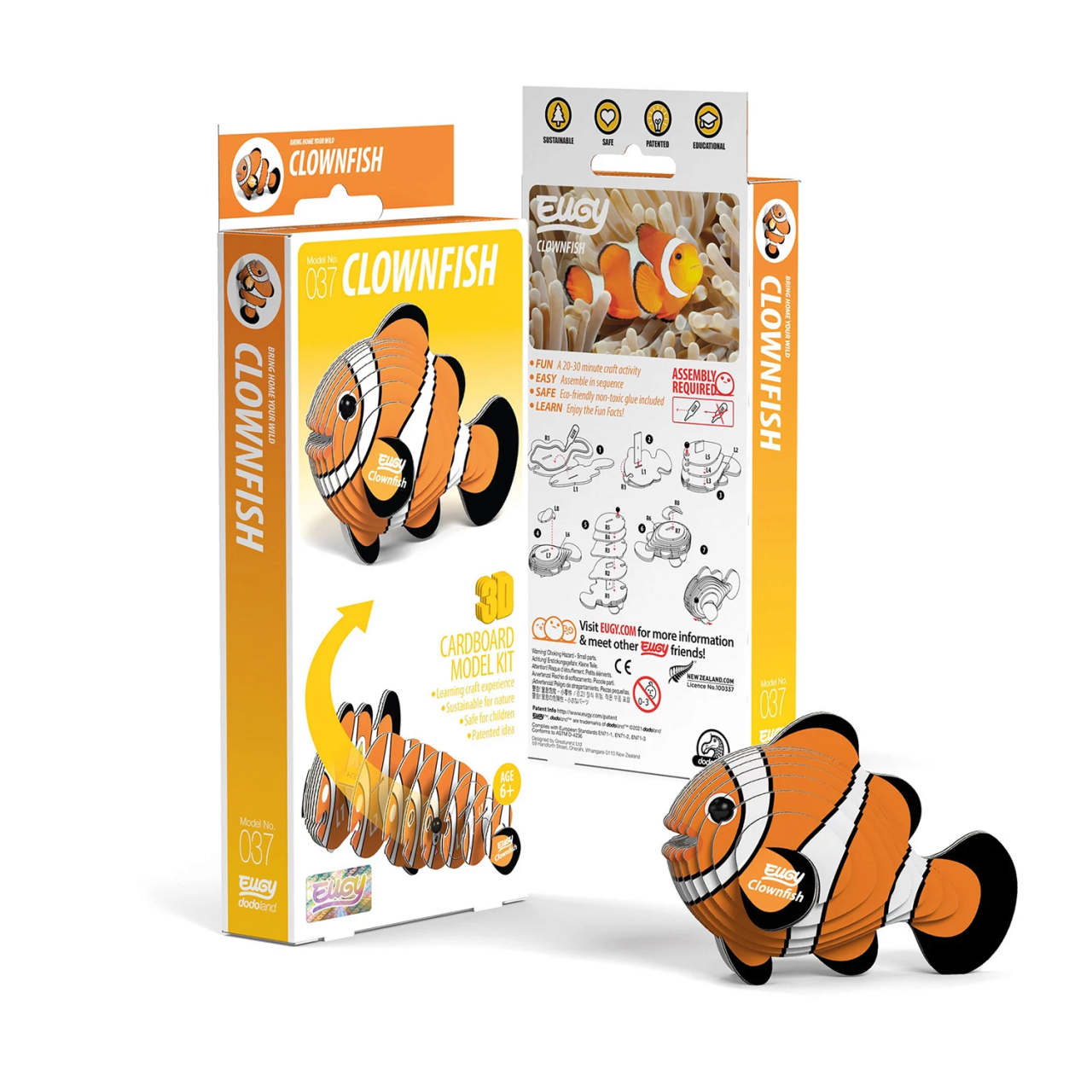 Eugy - 3D Bastelset Clownfisch - Bild 9