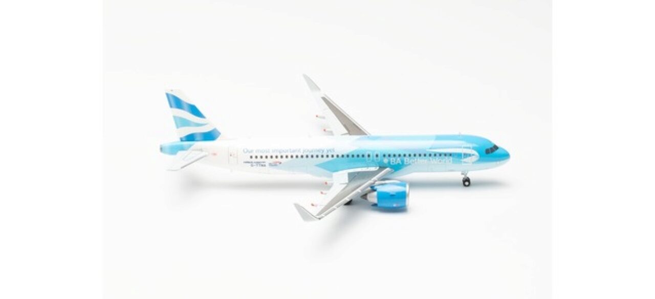 Herpa 572392 1:200 British Airways Airbus A320neo “Ba Better World” – G-Ttna - Image 3
