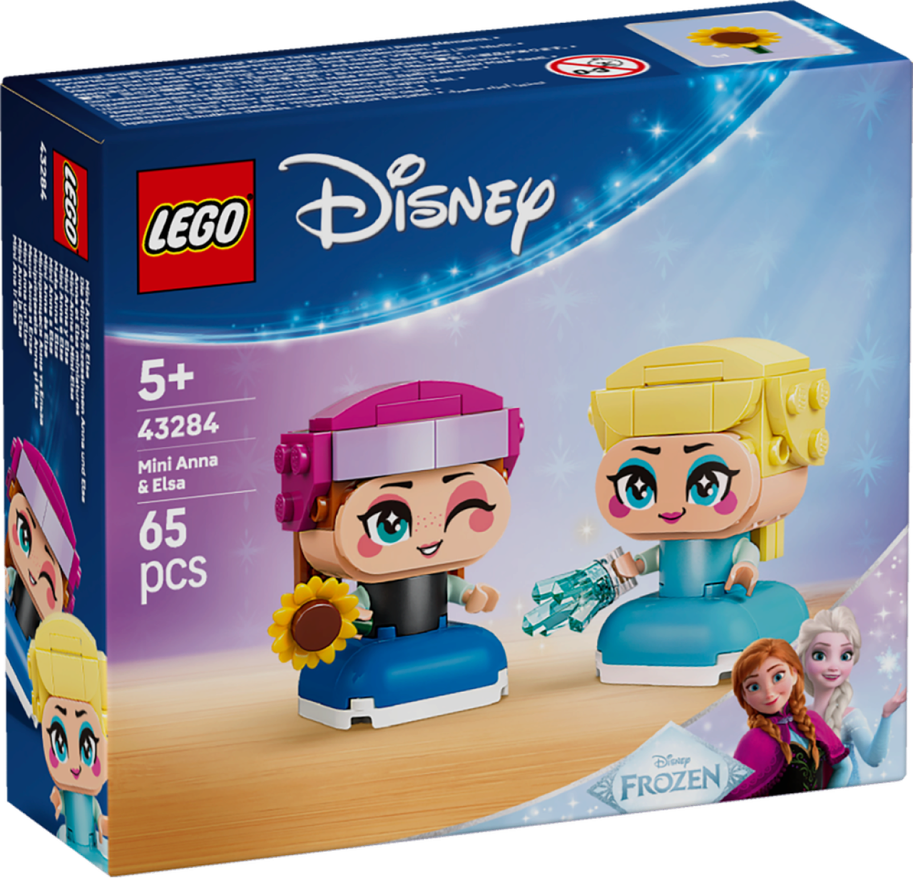 Lego Unisex Kinder Multicolore Bauspielzeug Anna Und Elsa Miniatur Die Eiskönigin - Bild 13