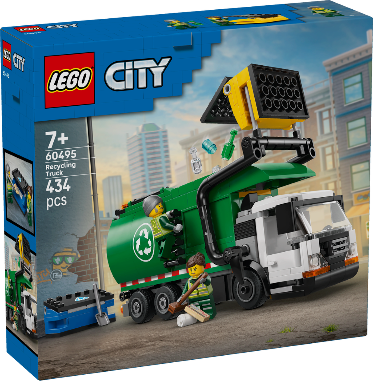 Joom Lego Grau 60495 City Recycling-Lkw - Bild 10