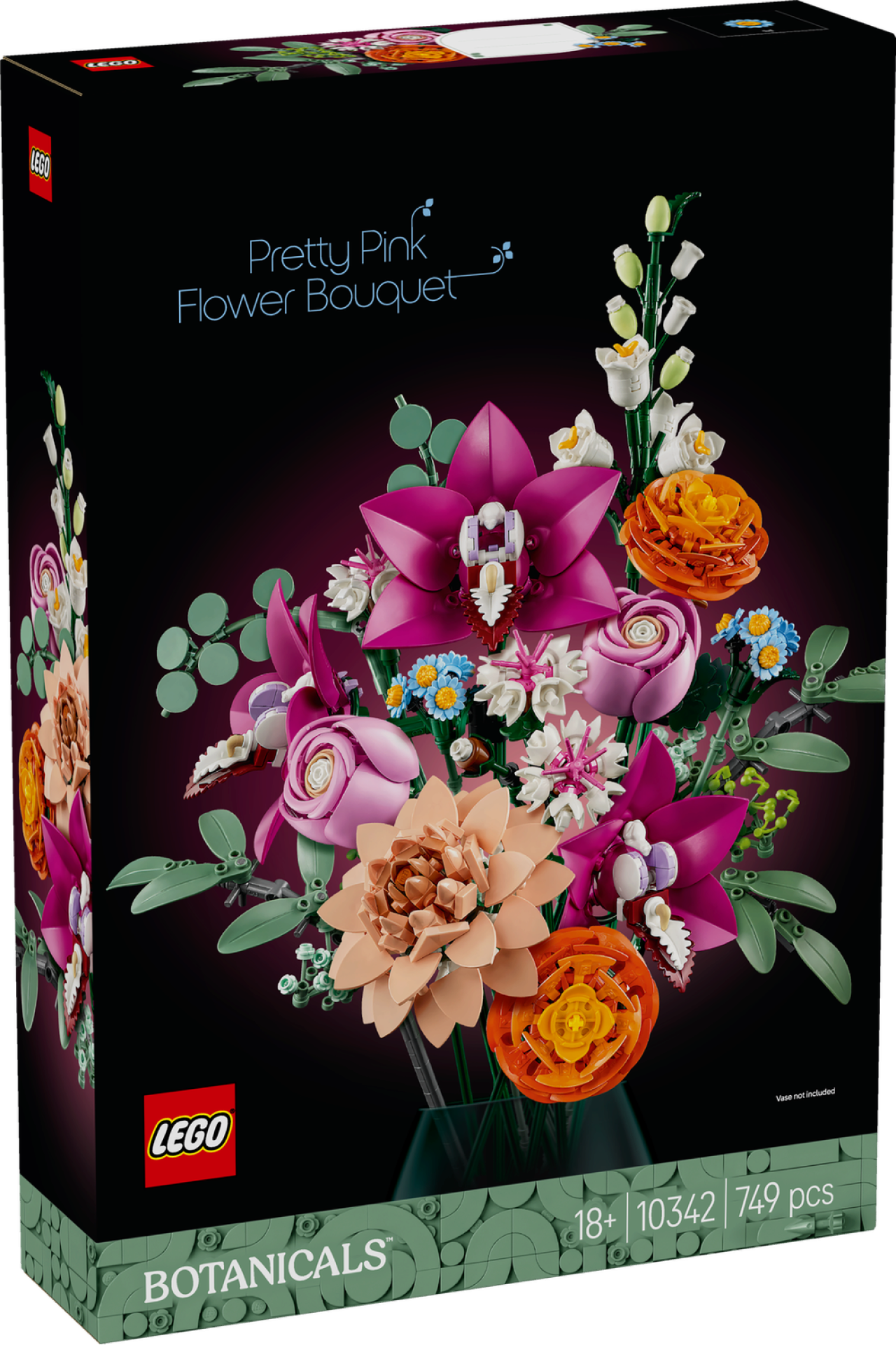 Lego Botanicals Pretty Pink Flower Bouquet - Bild 20