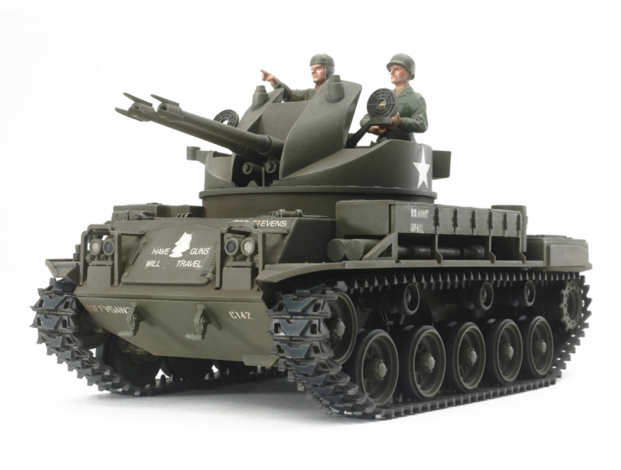 Tamiya Grau 1:35 Us Flak-Panzer M42 Duster - Bild 5