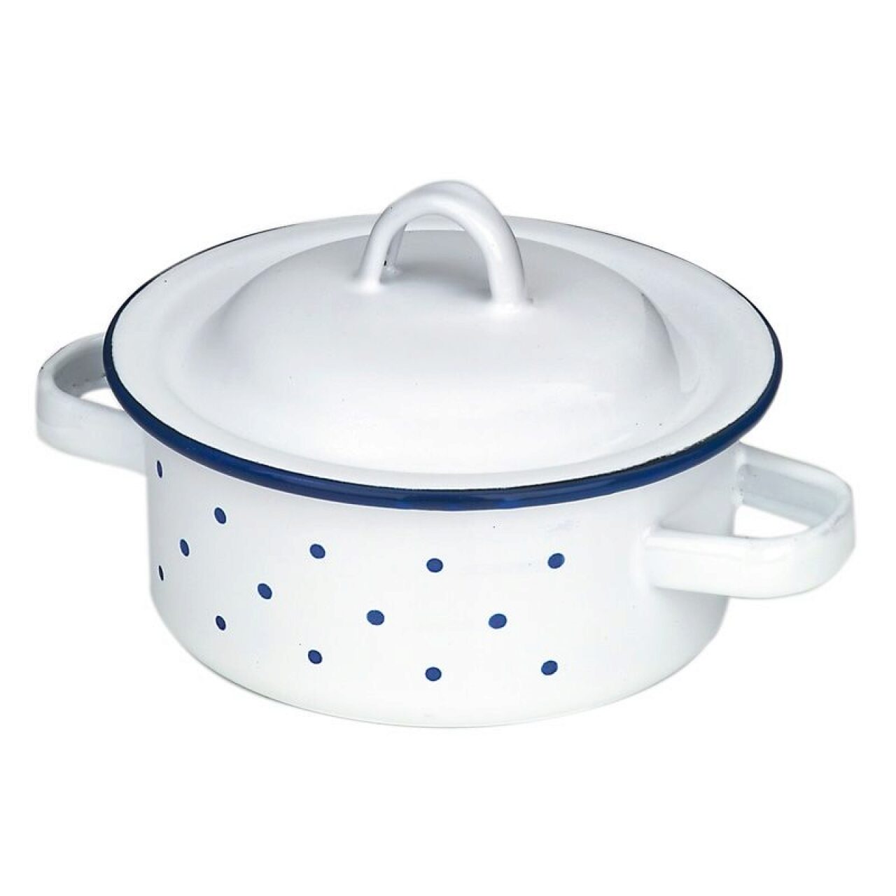NIC 530204 Email-Henkeltopf 12 cm, flach