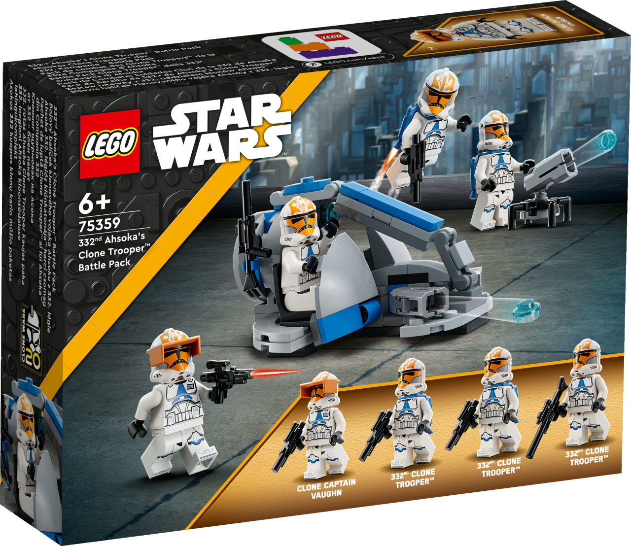 LEGO® Star Wars 75359 Ahsokas Clone Trooper 332 Kompanie Battle Pack - NEU/OVP - Bild 25