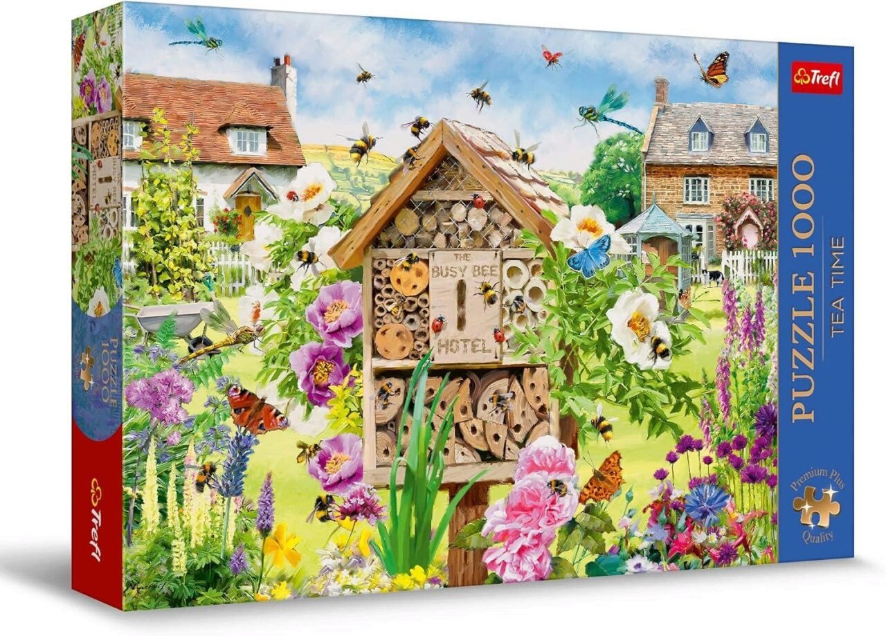 Trefl 10809 Puzzle 1000 Teile Premium Plus Tea Time: Bienenstock