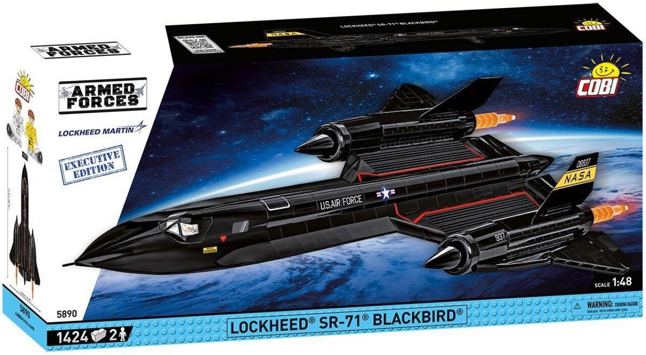 COBI 5890 ""EXECUTIVE EDITION"" - ARMED FORCES - Lockheed SR-71 Blackbird 2in1 - Bild 6