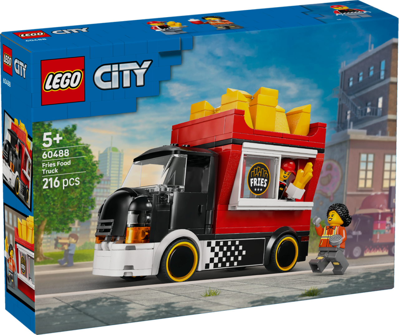 Lego Bausatz 60488 City Foodtruck Mit Küche Und Minifiguren, 216 Teile - Bild 18