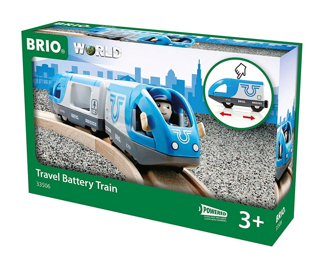 Brio Jungen 63350600 World - Blauer Reisezug - Image 6