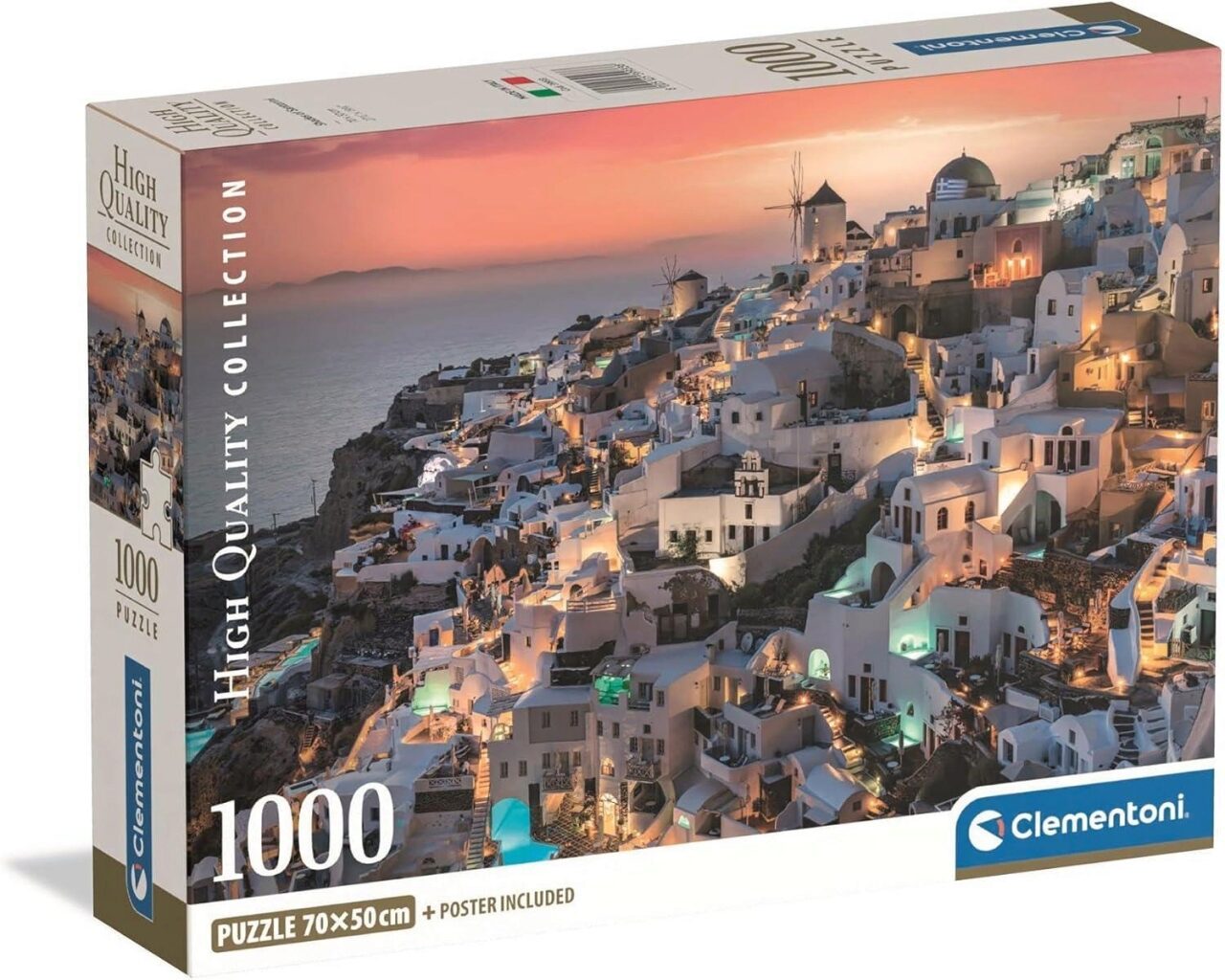Clementoni 39933 Puzzle 1000 Teile High Quality Collection Compact