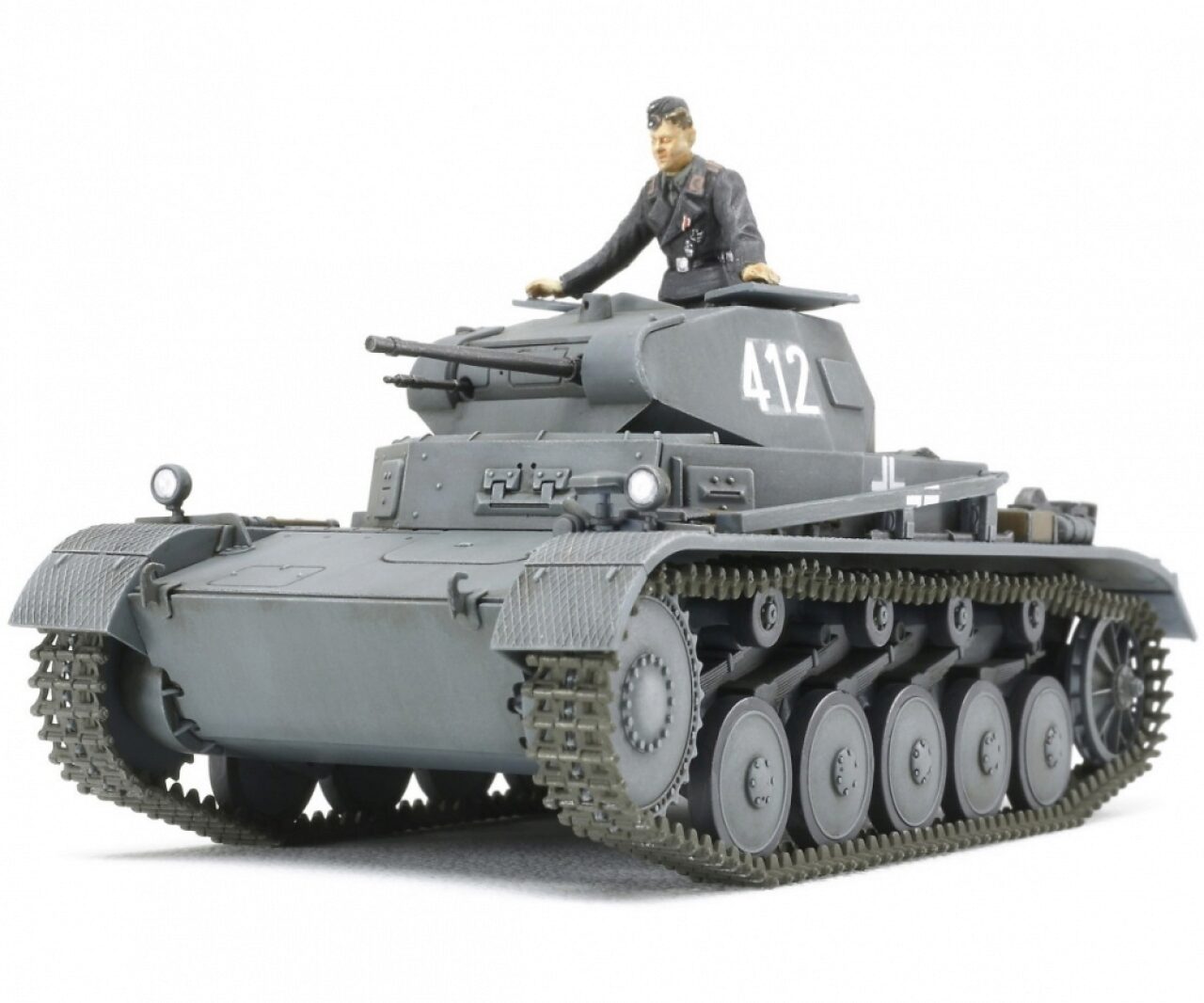 Modellbau Tamiya 1:48 Dt. Panzer II Ausf.A/B/C F.C. Plastik 300032570 - Bild 4