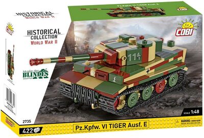 COBI 2735 - HISTORICAL COLLECTION - ""WWII"" Pz.Kpfw. VI Tiger Ausf. E in 1:48 - Bild 6