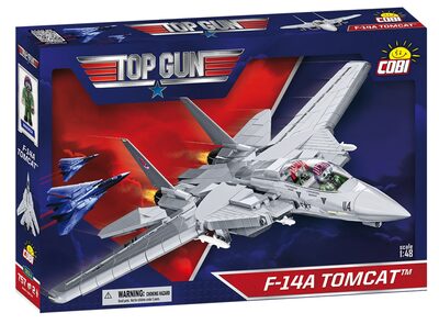 COBI TOP Gun™ F-14A Tomcat, Skala 1:48, 757 Teile, 2 Figuren | Bedruckt, bewegliche Tragflächen mit variabler Geometrie, einziehbares Fahrwerk, Regalmodell, EU-gefertigte Komponenten, ab 8 - Bild 12