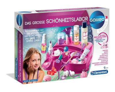 Clementoni Galileo Experimentierkasten 59077 große Schönheitslabor Parfum Neu - Bild 4