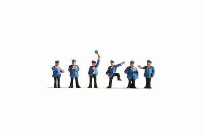 NOCH 15280 Bahnpersonal 6 Figuren H0 1:87 handbemalt, Neu + OVP - Image 4