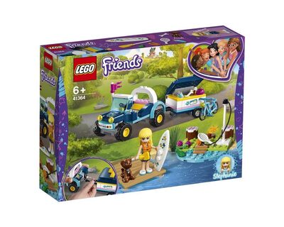 LEGO Friends 41364 Stephanies Cabrio mit Anhänger Hund Fahrrad Paddleboard NEU - Bild 6