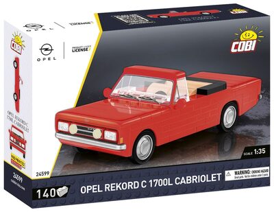 Cobi - Opel Rekord C 1700L Cabriolet - Nr. 24599 - ab 6 Jhr. - Neu&Ovp - - Bild 6
