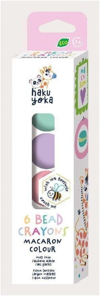 Haku Yoka , Malstifte, Spielform-Wachsmalkreiden Kugeln Macarons (6X) - Image 5