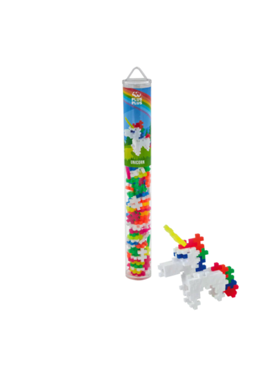 Plus-Plus Steckbausteine Tube Unicorn, 100 Teile - Bild 8