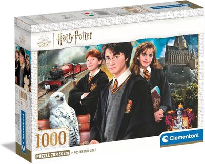 Clementoni 39862 Puzzle 1000 Teile Harry Potter Collection Compact - Bild 6