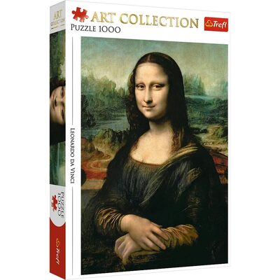Trefl - Puzzle - Art Collection - Leonardo Da Vinci / Mona Lisa 1000 Teile - Bild 10