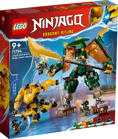 Lego Lloyds Und Arins Training-Mechs (71794, Ninjago) - Bild 10