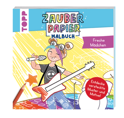 Frechverlag Topp 29116 Zauberpapier Malbuch Freche Mädchen - Bild 5