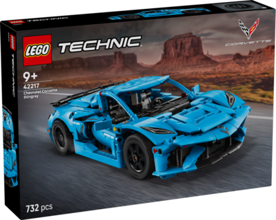 Lego Chevrolet Corvette Stingray In Blau 42217 - Image 8