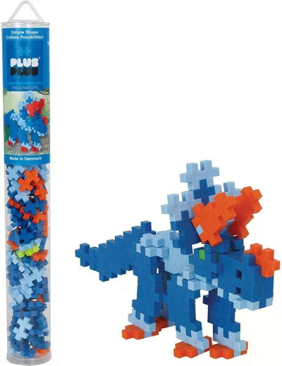 Plus-Plus Steckbausteine Tube Triceratops, 100 Teile - Bild 7