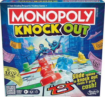 Hasbro Monopoly Knockout Brettspiel Gesellschaftsspiel DE Version NEU OVP - Bild 12