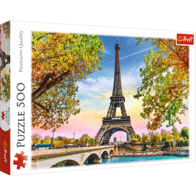 Trefl - Puzzle 500 Das romantische Paris Frankreich Klassische Puzzles | Für Kinder und Erwachsene ab 10 Jahren hohe Qualität kreative Unterhaltung passgenau, Entspannung Dekoration - Bild 9