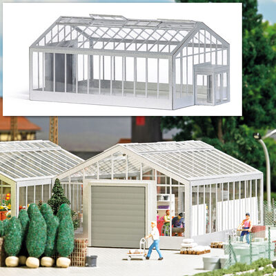 Busch 1547 Gewächshaus/ Gartencenter H0 neu OVP - Image 3
