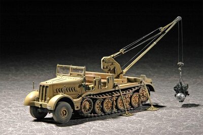 Trumpeter 07251 1:72 Drehkran 6 To. Auf Zugkraftwagen - Bild 7