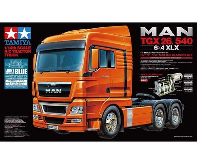 Tamiya Blau Man Tgx (Kit) - Image 5