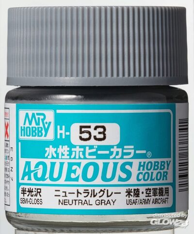 Mr Hobby Neutral Gray paint pot