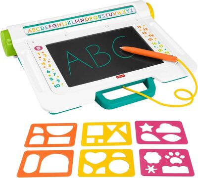 Fisher-Price Lern- und Zeichenbrett, Schreiben und Zeichnen ohne Verwischen Tabl - Image 9