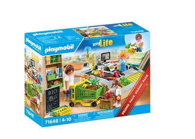 Playmobil Multicolore Spiel-Simulationskasse Supermarkt - Image 8