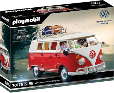 Original Volkswagen T1 Camping Bus Spielzeug Klassik VW 7E9087511A Playmobil® - Image 11