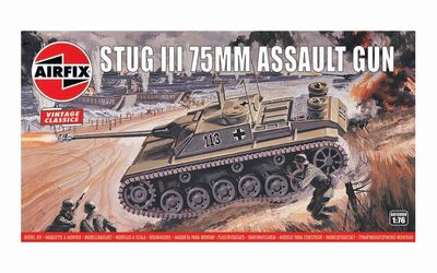 Airfix 01306V Stug III 75mm Angriffswaffe Modellbausatz 1:76 - Bild 6