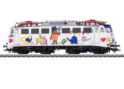 Märklin Rote/Licht 39111 Elektrolokomotive Baureihe 110.3 Tri H0 Moba Sendung Mit Der Maus - Image 7