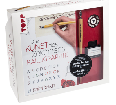Frechverlag Topp 4363 Kreativ-Set Die Kunst Des Zeichnens Kalligraphie - Image 7