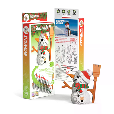Eugy Mehrfarbig 3D Bastelset Schneemann - Bild 7