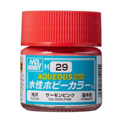 Mr Hobby Salmon Pink paint pot