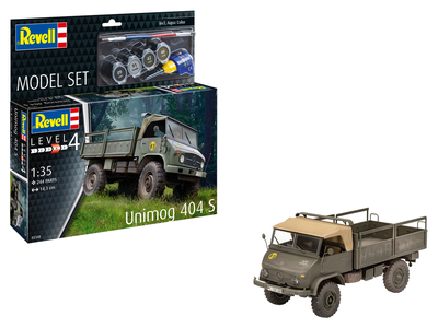 Revell 63348 1:35 Model Set Unimog 404 S - Bild 3